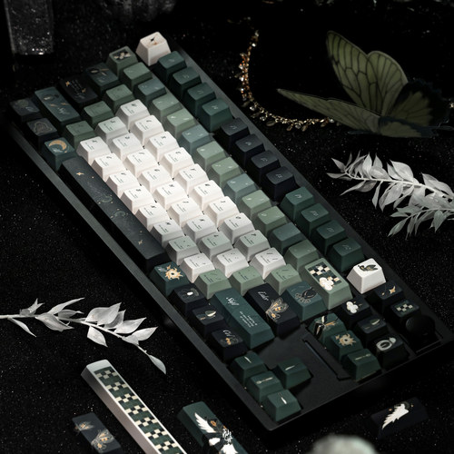 异闻录键帽PBT五面热升华适配机械键盘