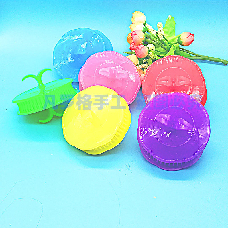 超轻粘土毛球刷 仿真雪球制作彩泥工具刷子模具橡皮泥黏土人偶