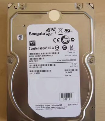 希捷/戴尔 ST4000NM000A/0035/0033 4T SATA 3.5寸 256M 7.2K硬盘