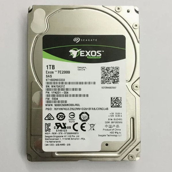 希捷 ST1000NX0333  企业级硬盘1TB SATA SAS  2.5寸 服务器硬盘