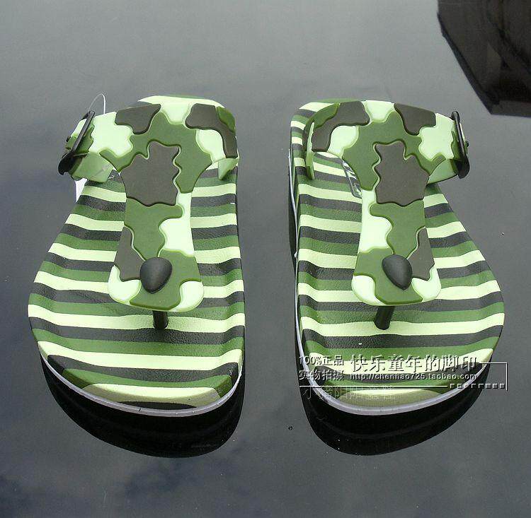 Chaussons enfants en autre pour été - semelle caoutchouc - Ref 987170 Image 3