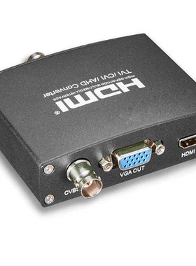 AHD转HDMI/VGA/video 高清视频转换器 AHD转CVBS HDMI VGA