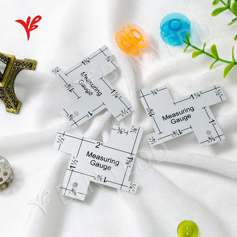 BEN YEDD多合一铝尺 多功能尺 常用英寸组合1/8-2英寸 轻便