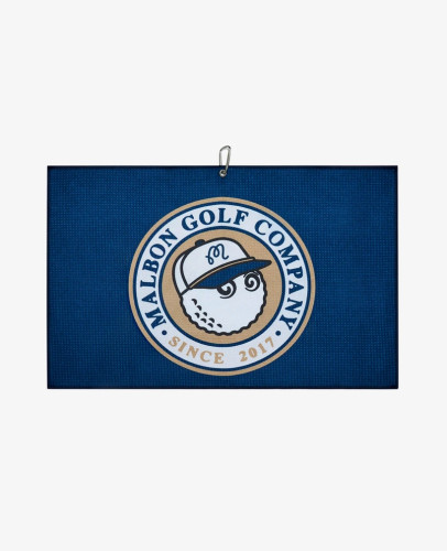 韩版新款高尔夫球巾运动擦球巾golf挂件球杆巾华夫格球具清洁毛巾