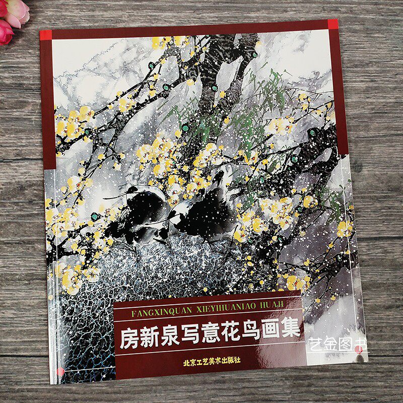 正版现货 房新泉写意花鸟画集 写意花鸟画国画技法 北京工艺美术