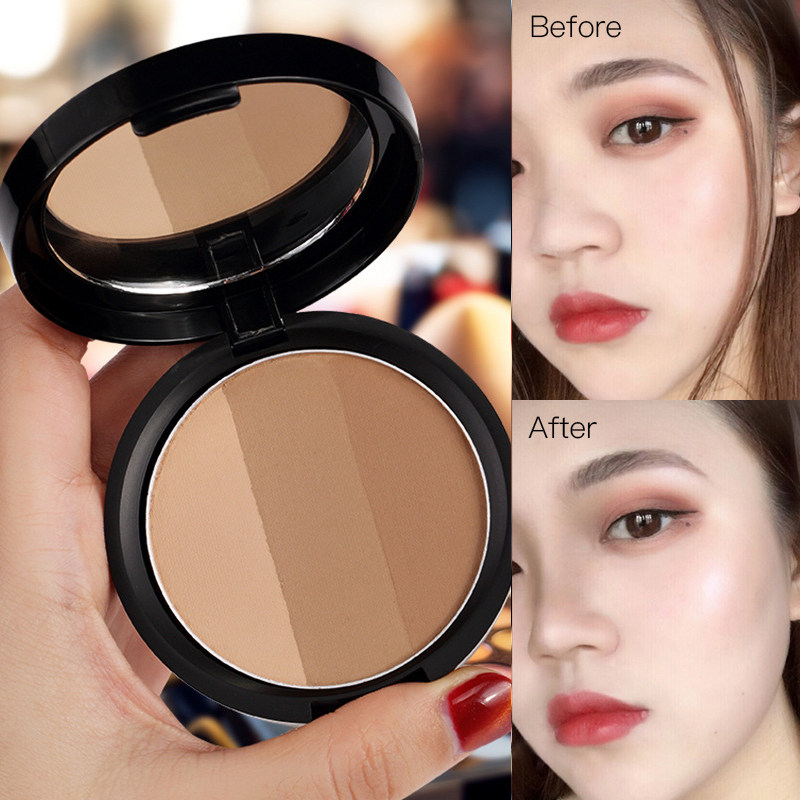 三色阴影粉涂酷修容粉饼盘鼻影侧影发际线填充粉V脸立体显瘦神器在类目 彩妆/香水/美妆工具, 粉饼中 - 来自Buy2taobao.com提供专业的淘宝代购服务