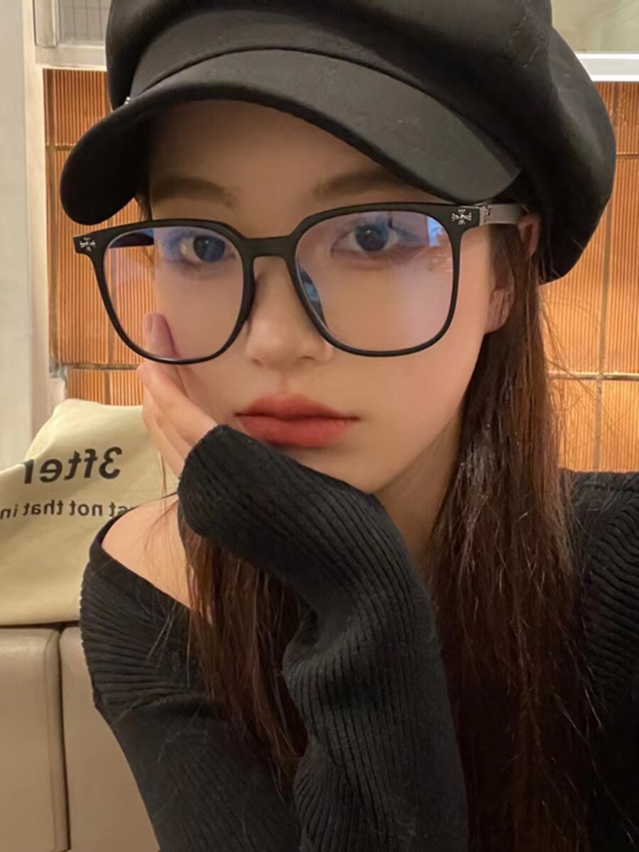 小红书方框年轻时尚老花眼镜男女
