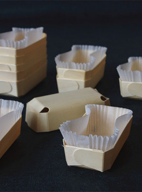 长方形磅蛋糕模具乳酪软欧包北海道面包吐司戚风蛋糕木模防油纸托