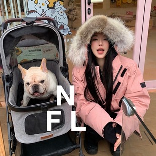 还得是da鹅 王炸 FOOLLAND 2024冬真毛领极地羽绒服 NEW