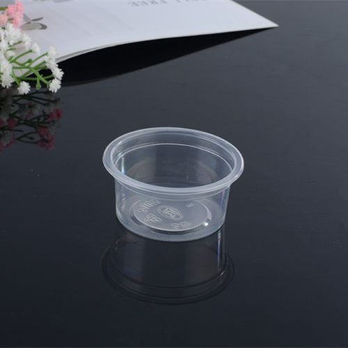 一次性塑料透明布丁果冻调料盒