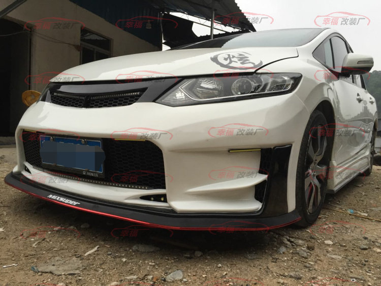 杰德改装gr大包围 前保险杠改装pp塑料汽车尾翼abs