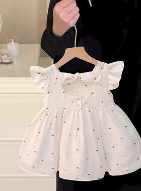 女童夏装连衣裙2026新款礼服夏