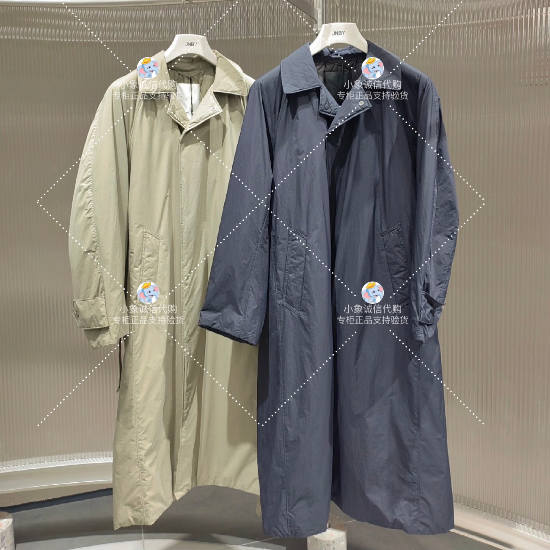 25冬新品羽绒服风衣防水长款5P0C11010  2995
