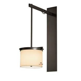 新中式圆罩酒店客房卧室床头壁灯简约过道走廊楼梯间包间办公室灯