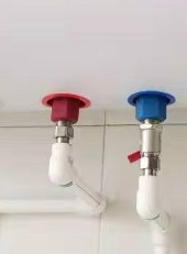 阿诗丹顿 1电热水器绝缘配件内置防电墙红蓝连接头通用 DSZF 25D1