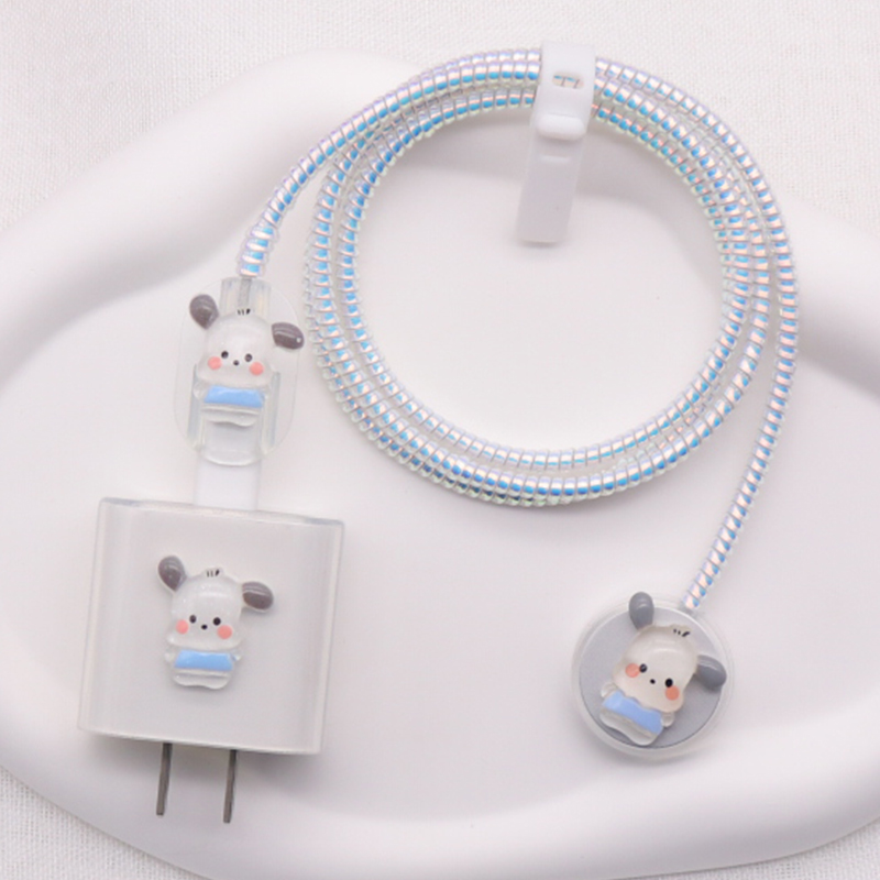 适用苹果手表Watch10充电线保护套S7磁吸充电器S9快充20W软壳套U2
