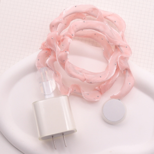 网红创意Apple手表watchS10苹果S8数据线保护套S9磁力充电线壳SE