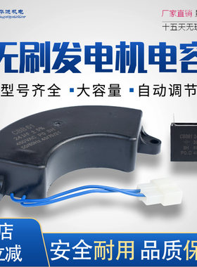 无刷汽油发电机配件电容10/20UF/24UF方形42UF雅马哈EF2600电容器