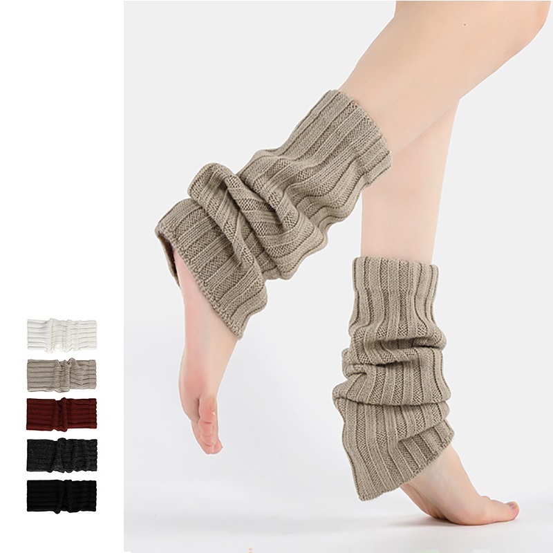MEIKAN瑜伽袜套羊毛小腿堆堆袜