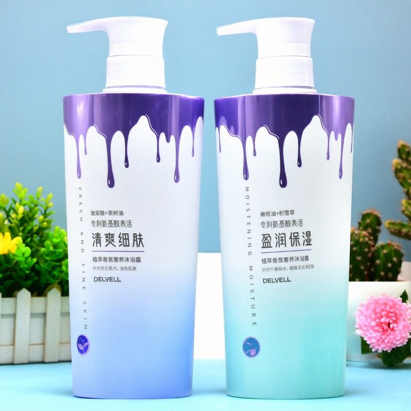 黛维莉植萃香氛奢养沐浴露清爽