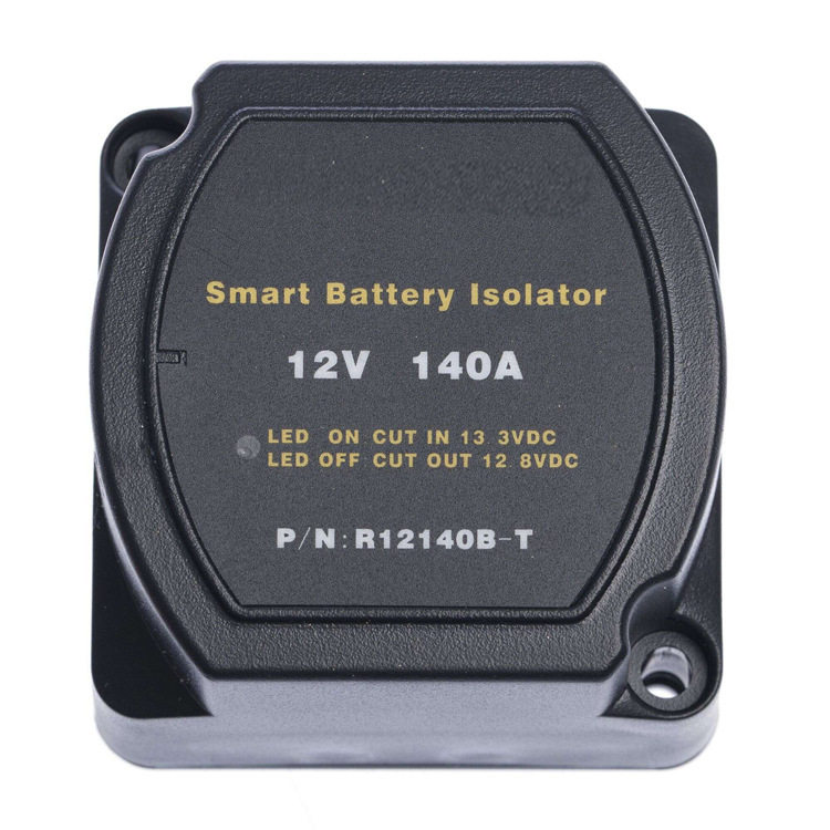 双电池隔离器电瓶智能分离器12v140a汽车游艇房车改装保护继电器