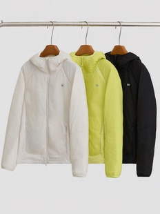 2025新款 新雪丽高效暖绒科技发热柔软户外连帽棉服女显瘦抗寒棉衣