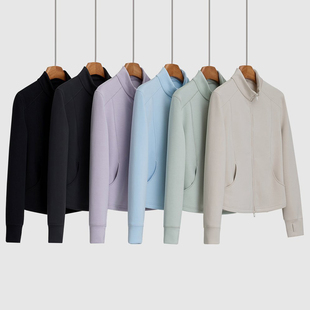 26春款 裸感立领休闲外套莫代尔舒适复古长袖 开衫 上衣女 时尚