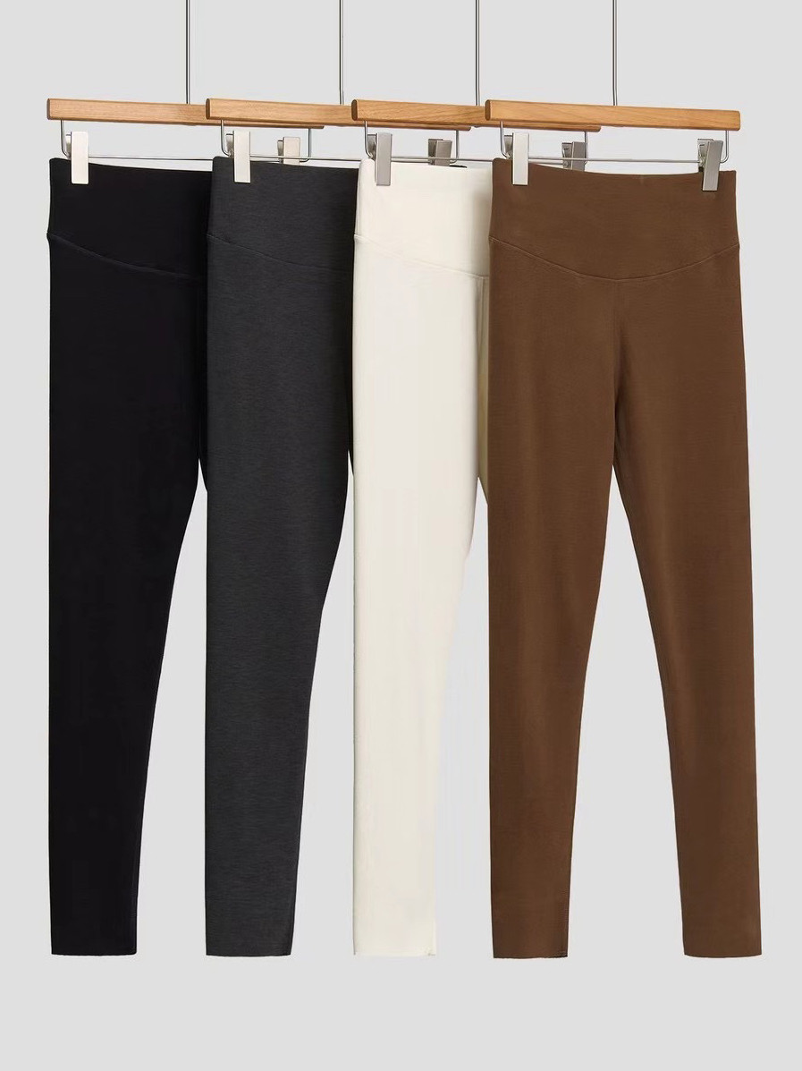 2025新款双面磨毛醋酸发热秋裤女士保暖裤内穿加厚无痕打底衬裤