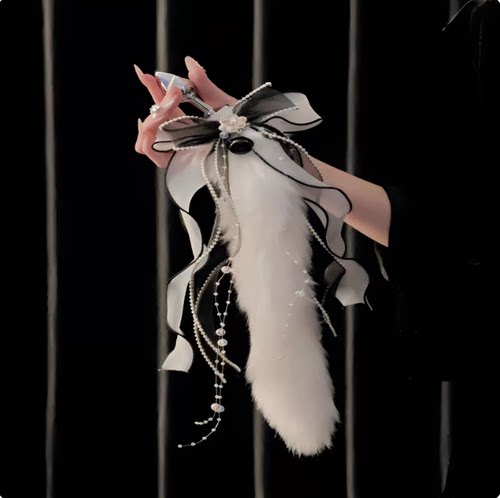 狐狸尾巴猫尾cosplay配件情侣内衣道具角色扮演小尾巴插件缸塞