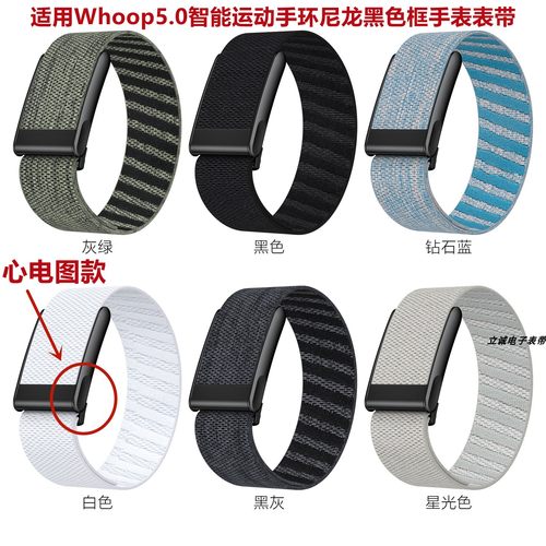 Whoop5.0/MG尼龙普通心电图表带