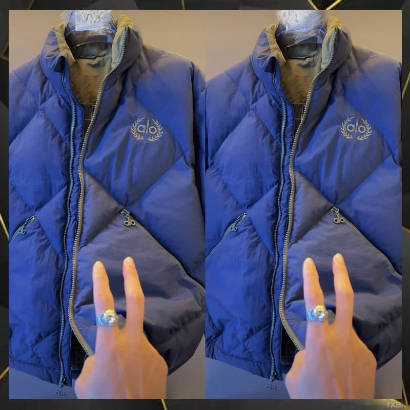 ALO上衣服男装宽松男士冬装高级感男款外套棉服运动休闲百搭潮流