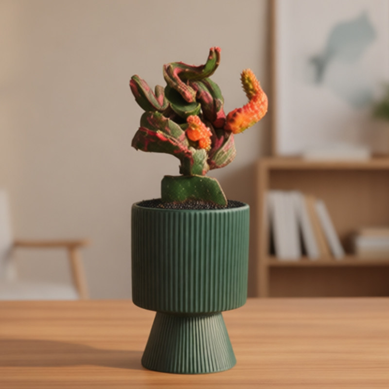 复古中古风稀有龙凤牡丹锦仙人球多肉植物造型奇特多变龙凤呈祥