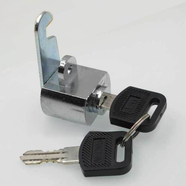 WT9966拉手带锁铁皮文件柜扣手