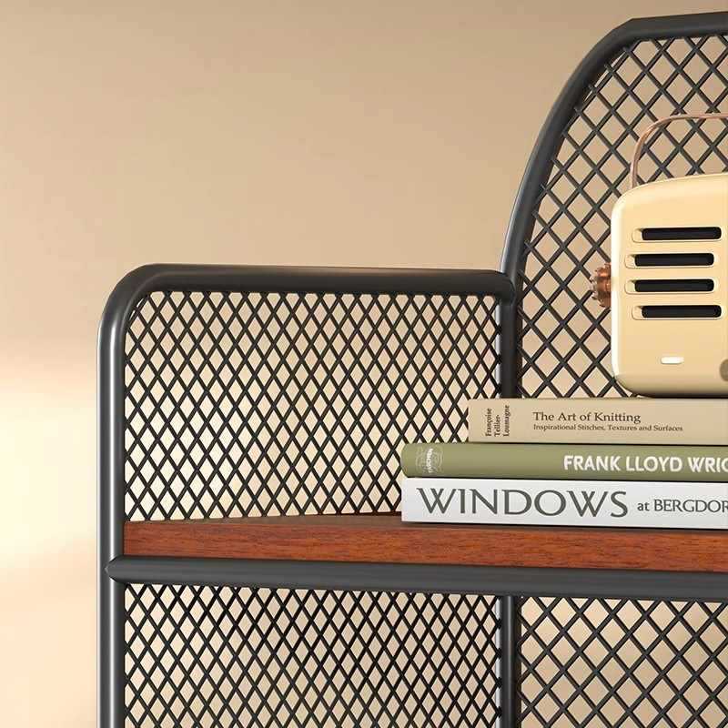 办公桌桌下置物架可动文件收纳架多功能桌下书柜卧室带轮小推车