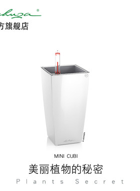 德国进口Lechuza乐株沯自动吸水自灌溉懒人智能办公室礼品小花盆