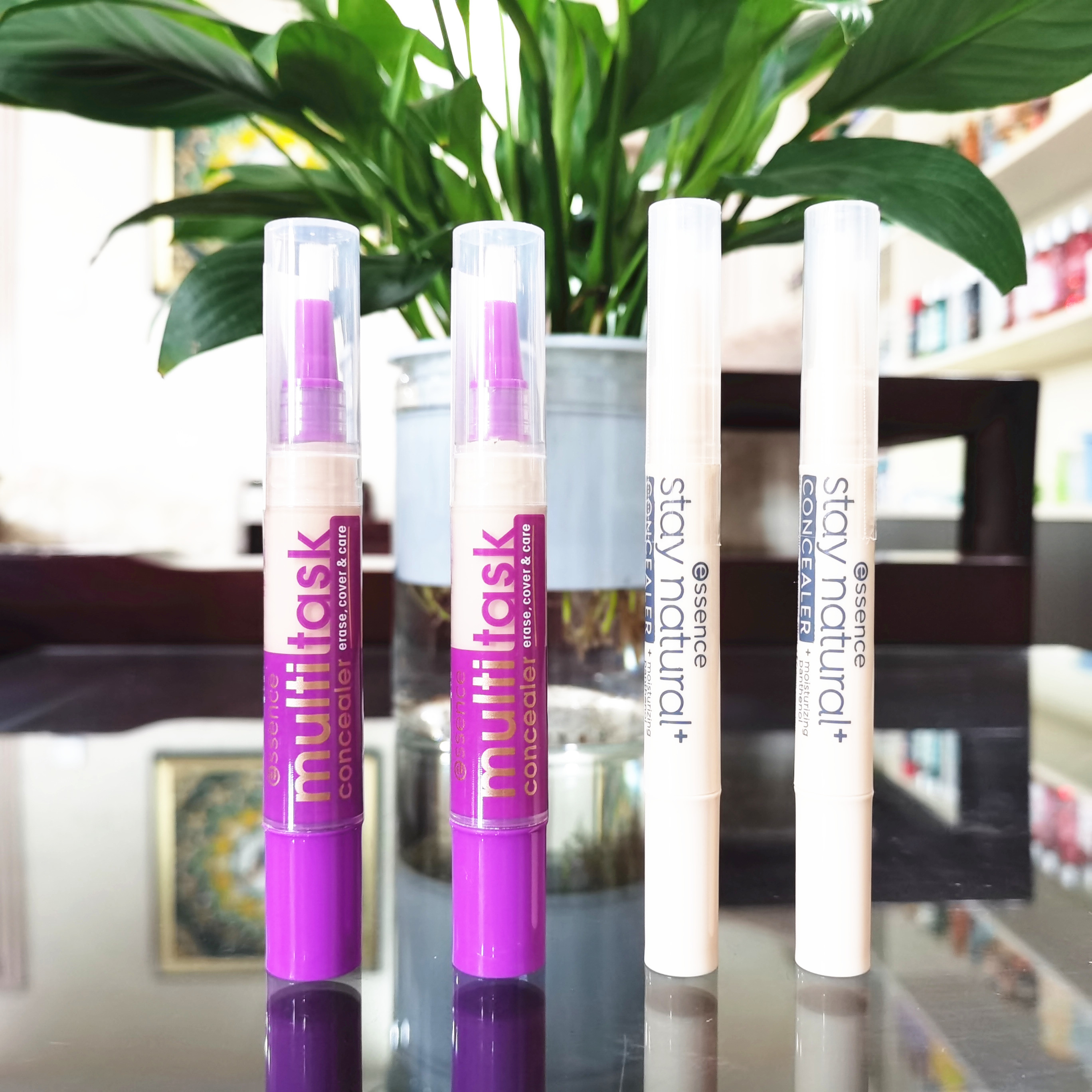 德国essence遮瑕笔遮瑕棒遮瑕液遮黑眼圈提亮泪沟裸妆3ml