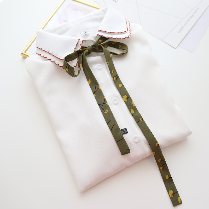 日韩学生细长条窄丝巾女围巾小领巾 丝带腰带发带飘带雪纺配饰