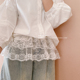春夏秋叠穿神器软糯百搭白色蕾丝小屁帘裤 子裙子层次造型裙帘绑带