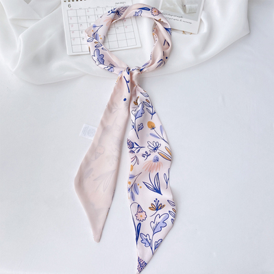 装饰领巾女长款长条丝巾腰带