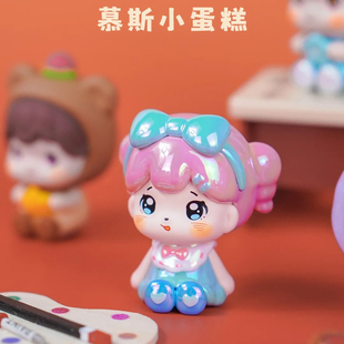 正版安娜贝尔萌萌幼稚园盲盒袋萌粒迷你可爱公仔女孩礼物桌面摆件