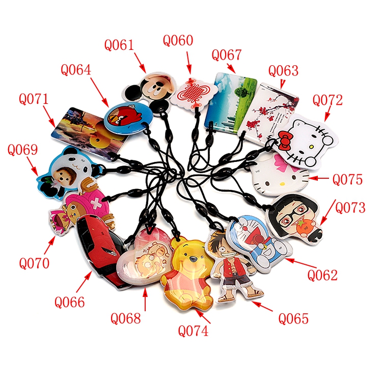 ID滴胶卡通异型感应门禁