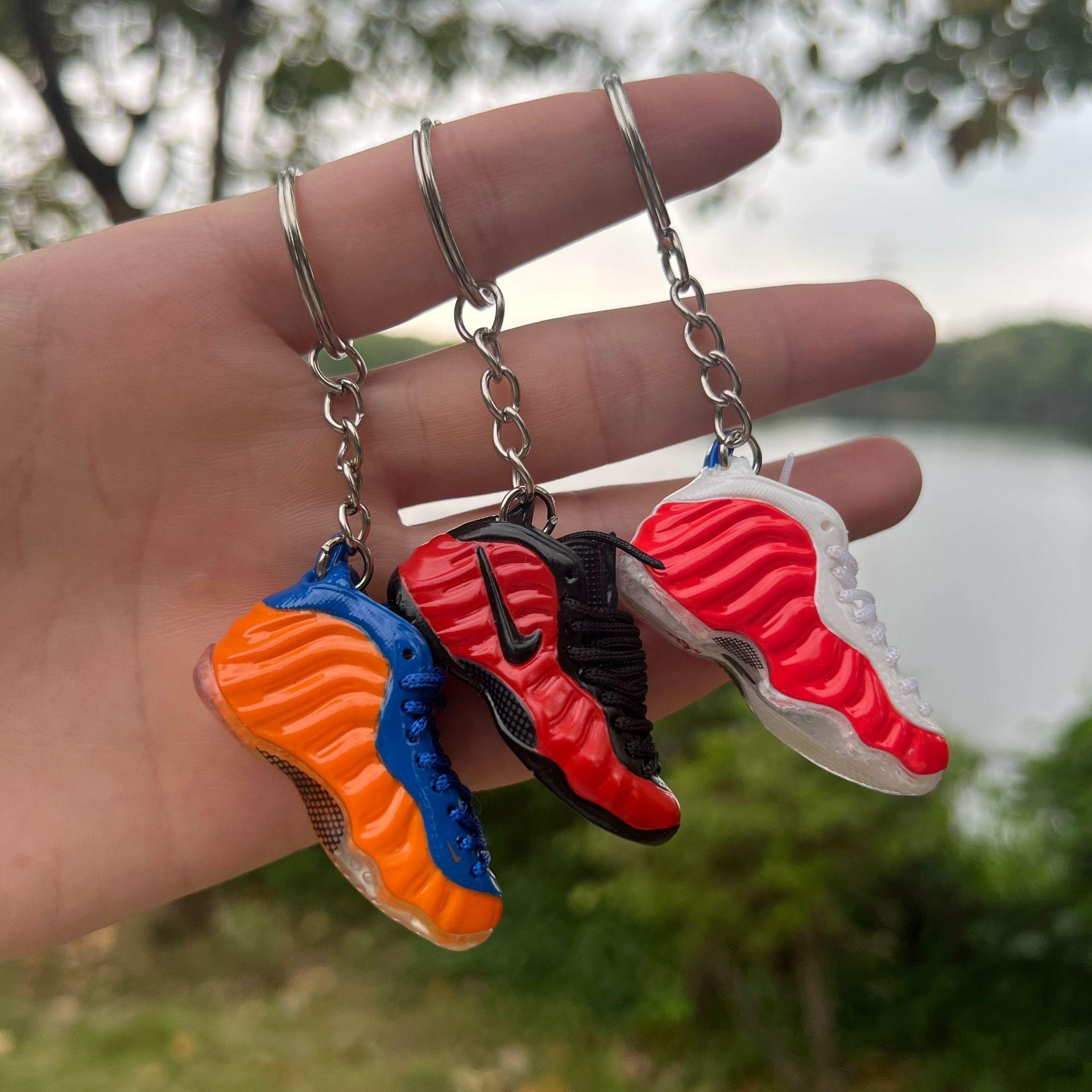 喷泡钥匙扣粉喷挂件喷子挂件