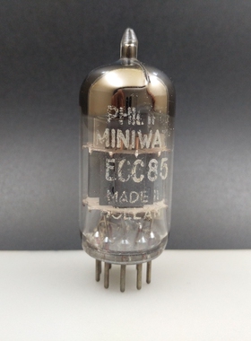 D环带铁片荷兰菲利浦超大盾 ECC85/6AQ8/6N1/6H1N 电子管