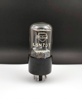 焊屏mullard大盾6SN7GE/6SN7/CV1988/5692/VT231/ECC32电子管6N8P
