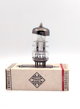 黑白盒NOS五位码TELEFUNKEN德律风根 ECC81/12AT7/ECC801S电子管