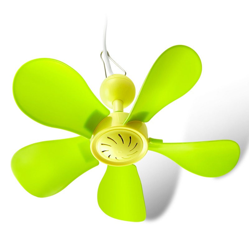 康佳吊扇儿童迷你婴儿床上宝宝蚊帐风扇静音微风扇家用小型软叶扇