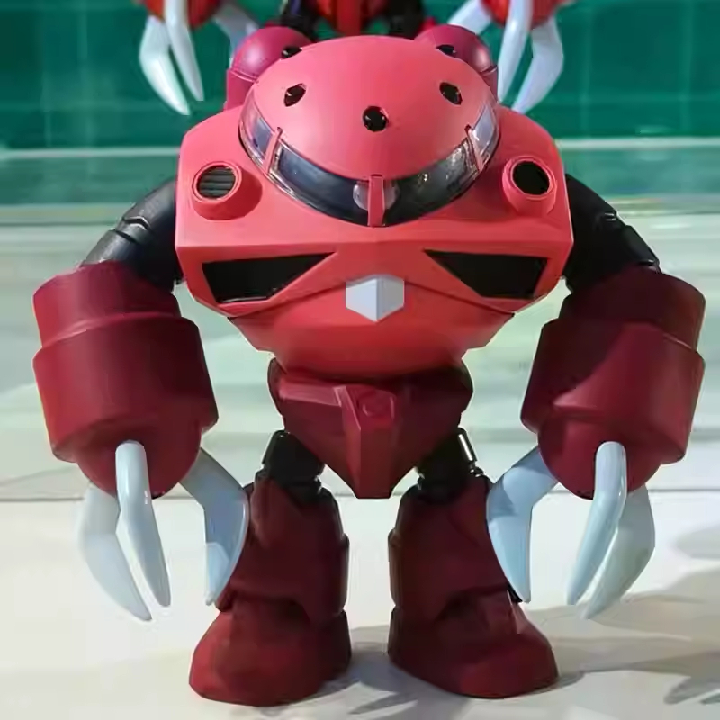正版万代QMSV MINI夏亚沙扎盲盒比高达手办机动战士高达摆件
