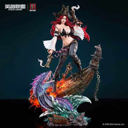 【大头模玩】正版授权 集美殿堂 英雄联盟 赏金猎人 厄运小姐