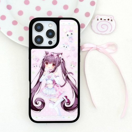 美少女苹果二次元可爱少女手机壳