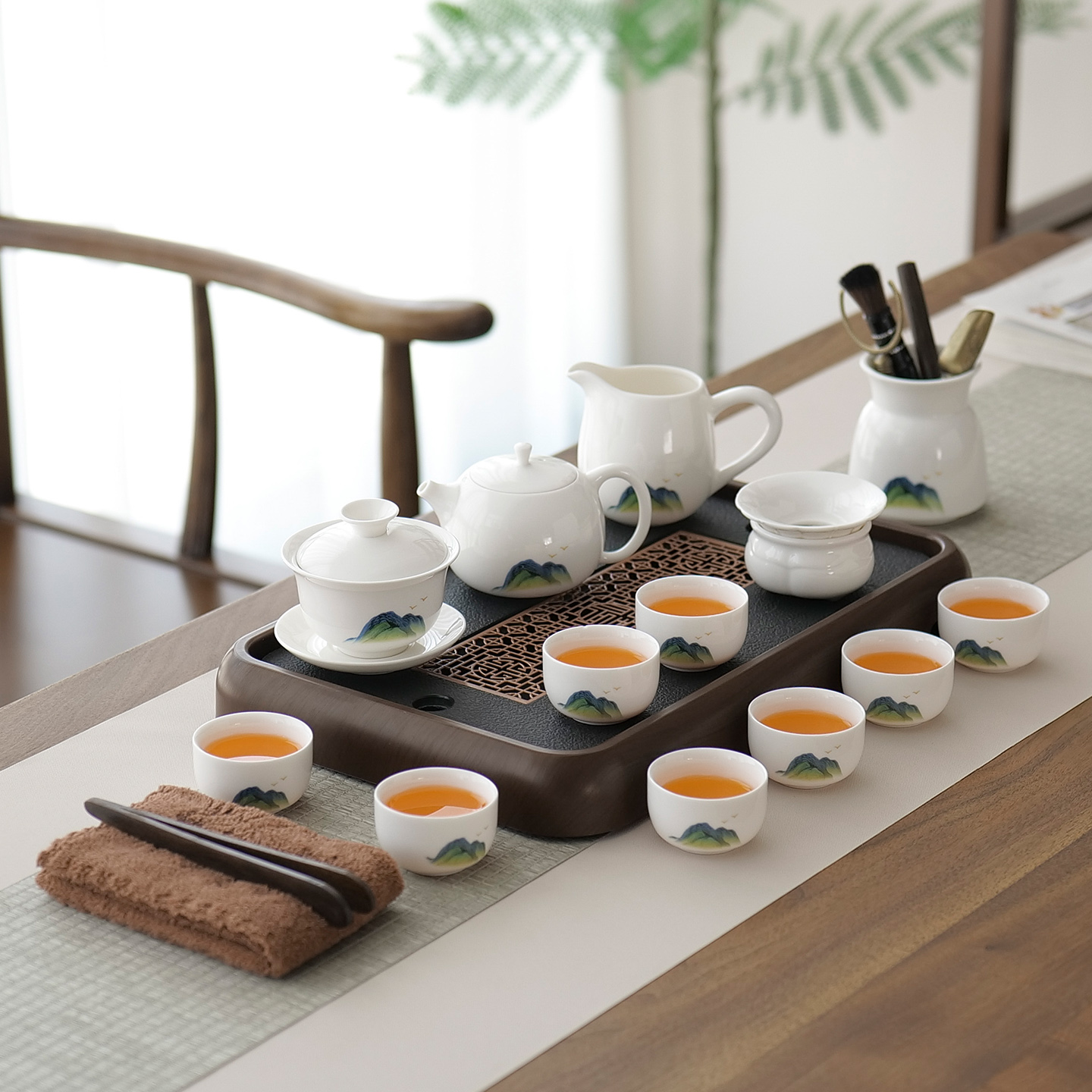 整套功夫茶具套装家用会客厅